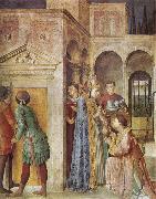 Fra Angelico St Lawrence Receiving the Church Treasures Germany oil painting artist